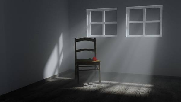 Zimmer Leer Verlassen